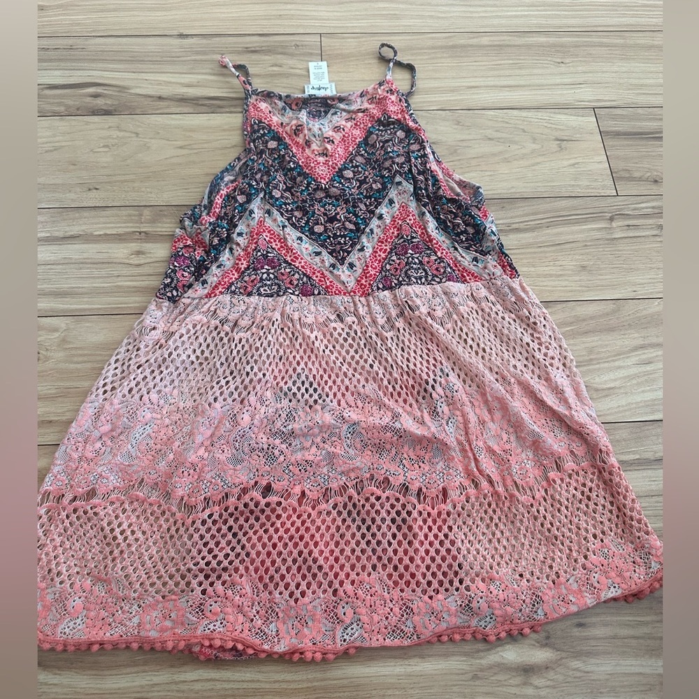 Pink Mesh Tank - Picture 3 of 3